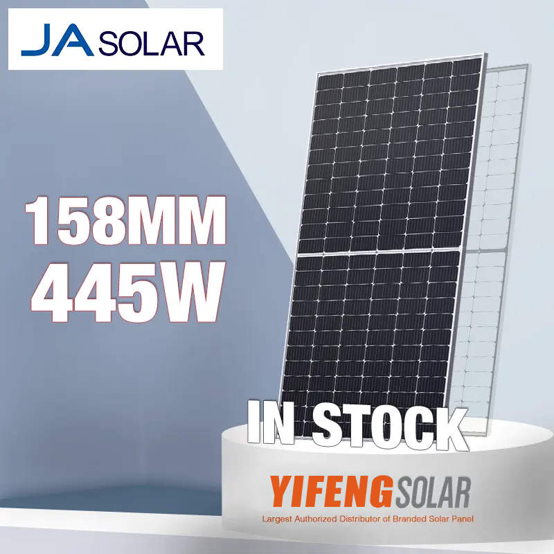 Wholesale JA solar MBB 9BB 400w 440w half cell mono panel 440wp 435w ...